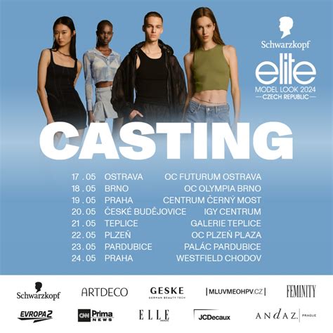 czesch casting|See Inside The Elite Model Look Czech Republic Castings 2023